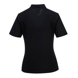 (5 Adet) Kadın Polo Tshirt - Siyah - Beden: S