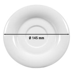 (12 Stück) SELTMANN WEIDEN | Untertasse - Ø 145mm - Weiß/Uni