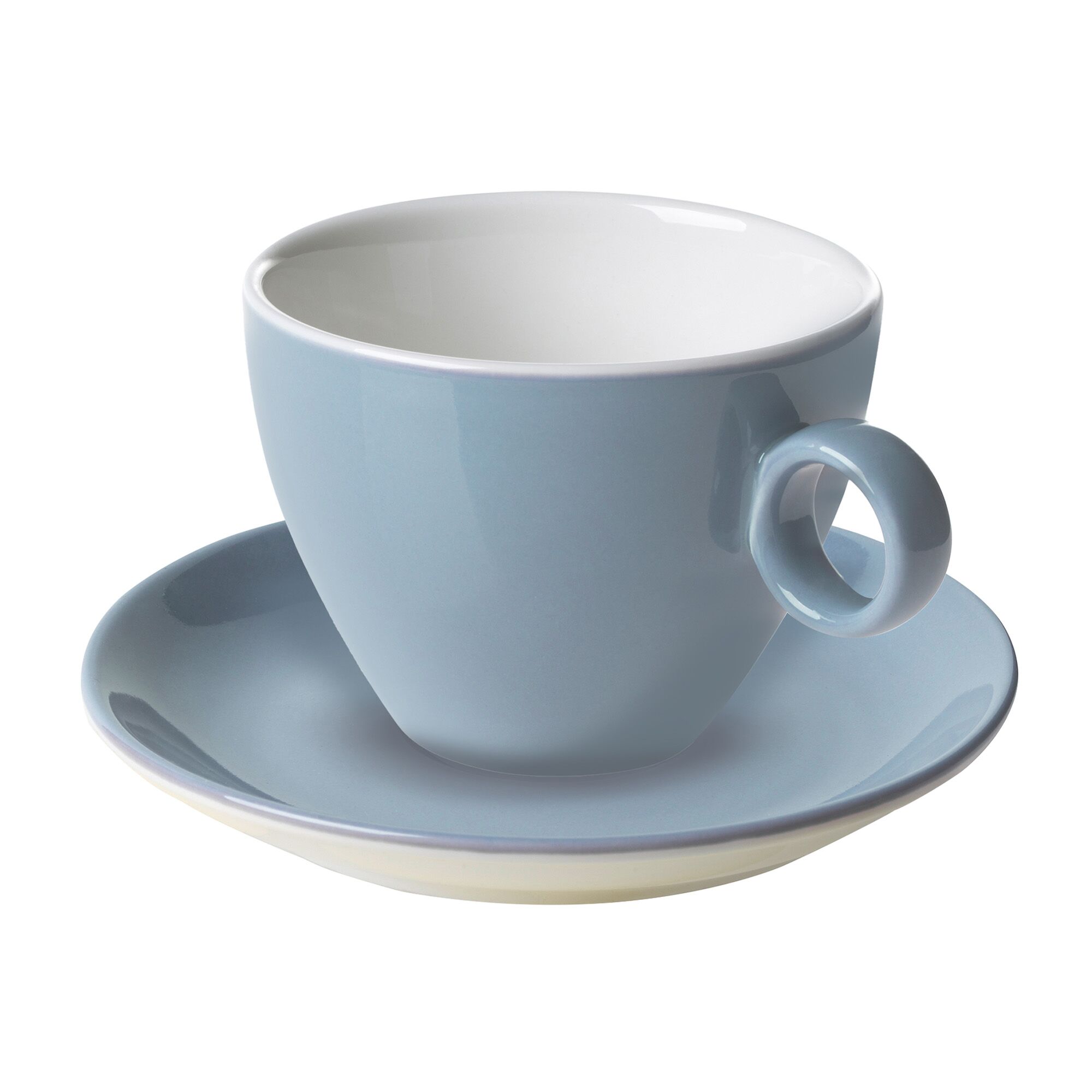 (6 pièces) BART COLOUR CAFE – Sous-tasse à cappuccino – Ø 155 mm – Bleu clair