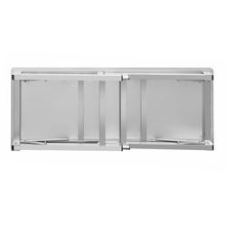 Stół produkcyjny ze stali nierdzewnej centralny - składany - 1600x700mm