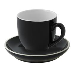 COLORS - فنجان قهوة - 140 مل - أسود (قطع x6)