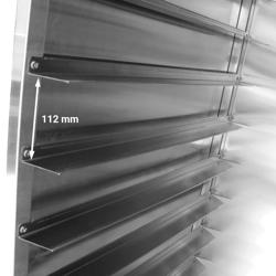 Візок для підносів з нержавіючої сталі- для 14x EN (400x600)