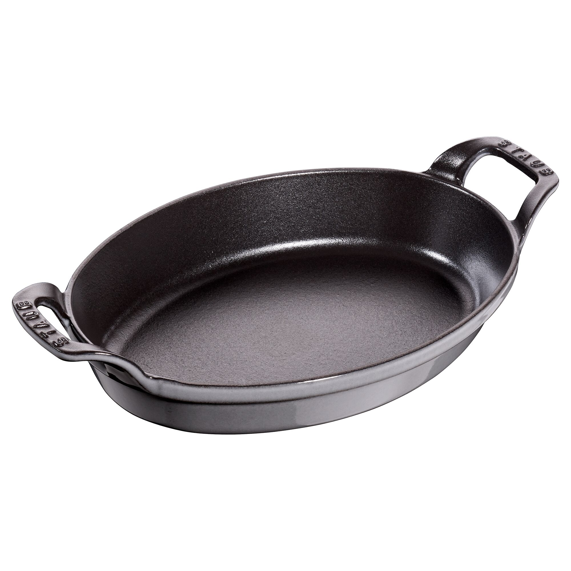 STAUB | SPECIALITIES - Plat à four - ovale - 240 mm - Fonte - Gris Graphite
