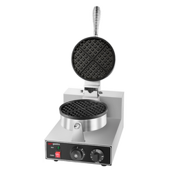 Plancha para gofres simple - Forma: Redonda