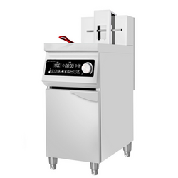 Friteuză cu inducție - 30 litri - 10 kW - cu sistem de ridicare automată