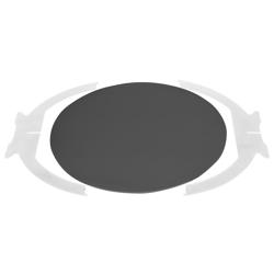 Buffetstandaard - Octopus - RVS, wit gepoedercoat - Wit - rond - Ø 600mm - Hoogte: 270mm