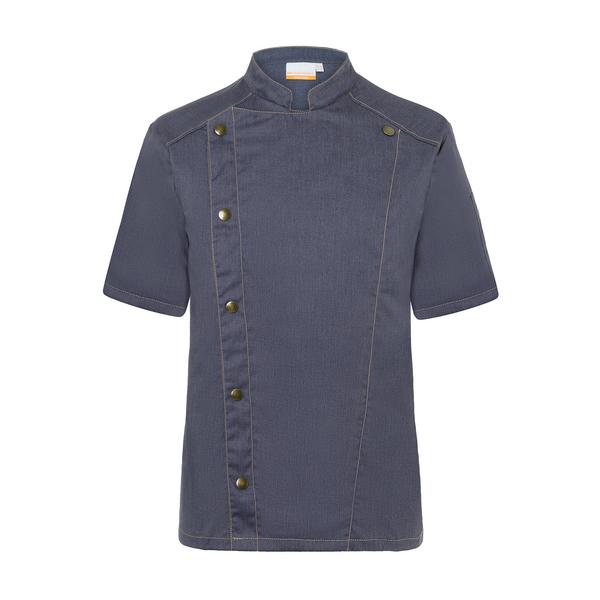 KARLOWSKY | Koksjas Met Korte Mouwen Jeans Stijl - Vintage Zwart - maat: 46