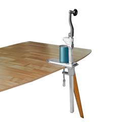 Professional Manual Bench Can Opener – 480 mm Shaft - Stainless Steel - Heavy-Duty