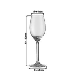 (12 komada) Čaša za porto / sherry - ESPRIT - 140 ml - Prozirna