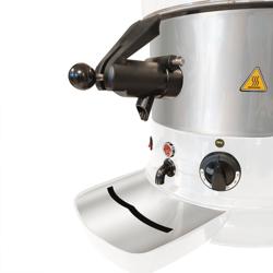 Chokladdispenser/Salep - 9 liter - Svart silver