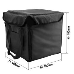 BurgerBag Pro - Beheizte Liefertasche - für 12 Hamburgerkartons - Schwarz