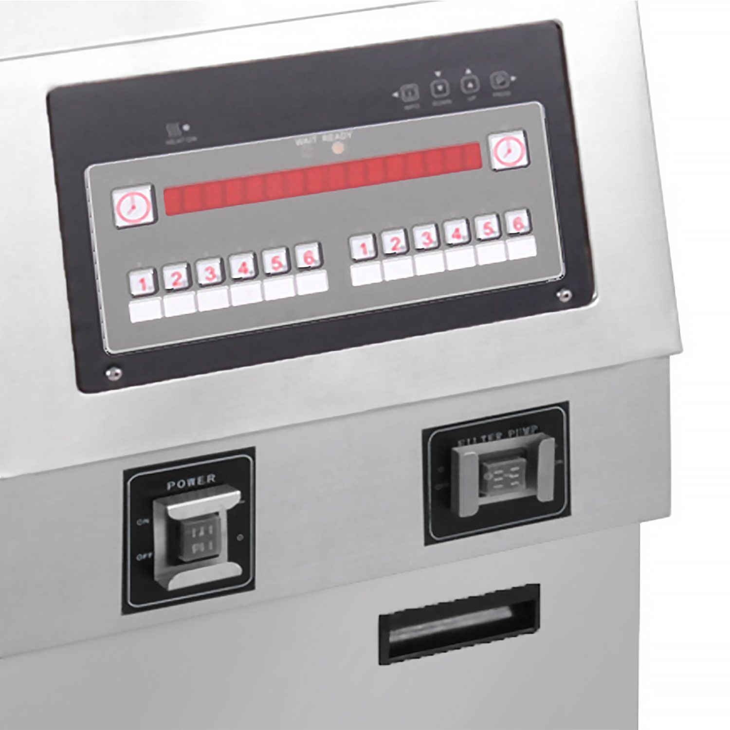 Friteuse électrique – 25 litres – 14,2 kW – avec système de filtration d’huile