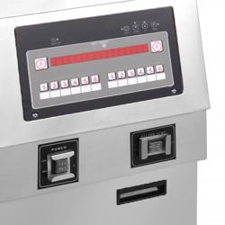 Friteuse électrique professionnelle - 25L - 14,2kW - Commande électronique - avec système de filtration d’huile intégré