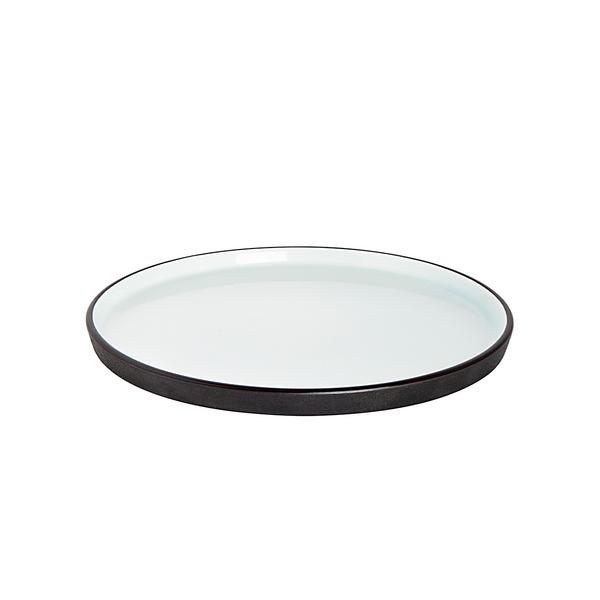 (6 pcs) COSMIC | - Porcelain - Ø200mm - Black