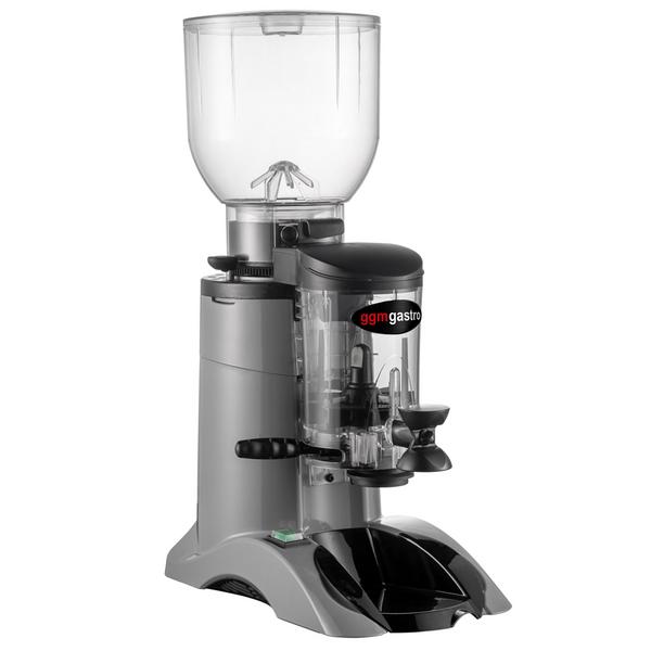 Kaffeemühle - 2kg - 77dB - Mit Dosierer - Grau