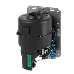 (2 pezzi) AIR-WOLF | Asciugamani elettrico con sensore a infrarossi - Acciaio inox nero opaco