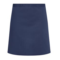 (6 pieces) KARLOWSKY | Basic Bistro Waist Apron – 700 x 550 mm - Navy