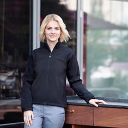 Karlowsky | Női Softshell dzseki Classic - Fekete - Méret: 3XL