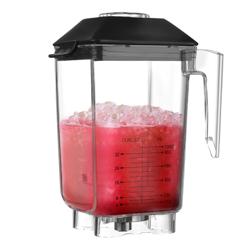 Barblenderbehållare - 2 l - polykarbonat, BPA-fri - med japanskt rostfritt stål-blad - passar till BMK2-1500N