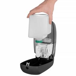 AIR-WOLF | Saippua-annostelija anturilla - 1200ml - ABS-muovi - antrasiittipunainen