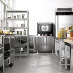 Commercial Convection Oven - Manual - includes 4× 450×340 mm trays - 60–260°C - 230V - no steam