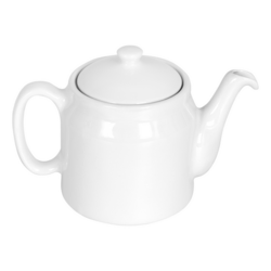 Theepot van porselein - 1,2 liter