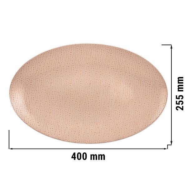 (2 pièces) SELTMANN WEIDEN | Plat de service - 400x255 mm - Rose poudré         