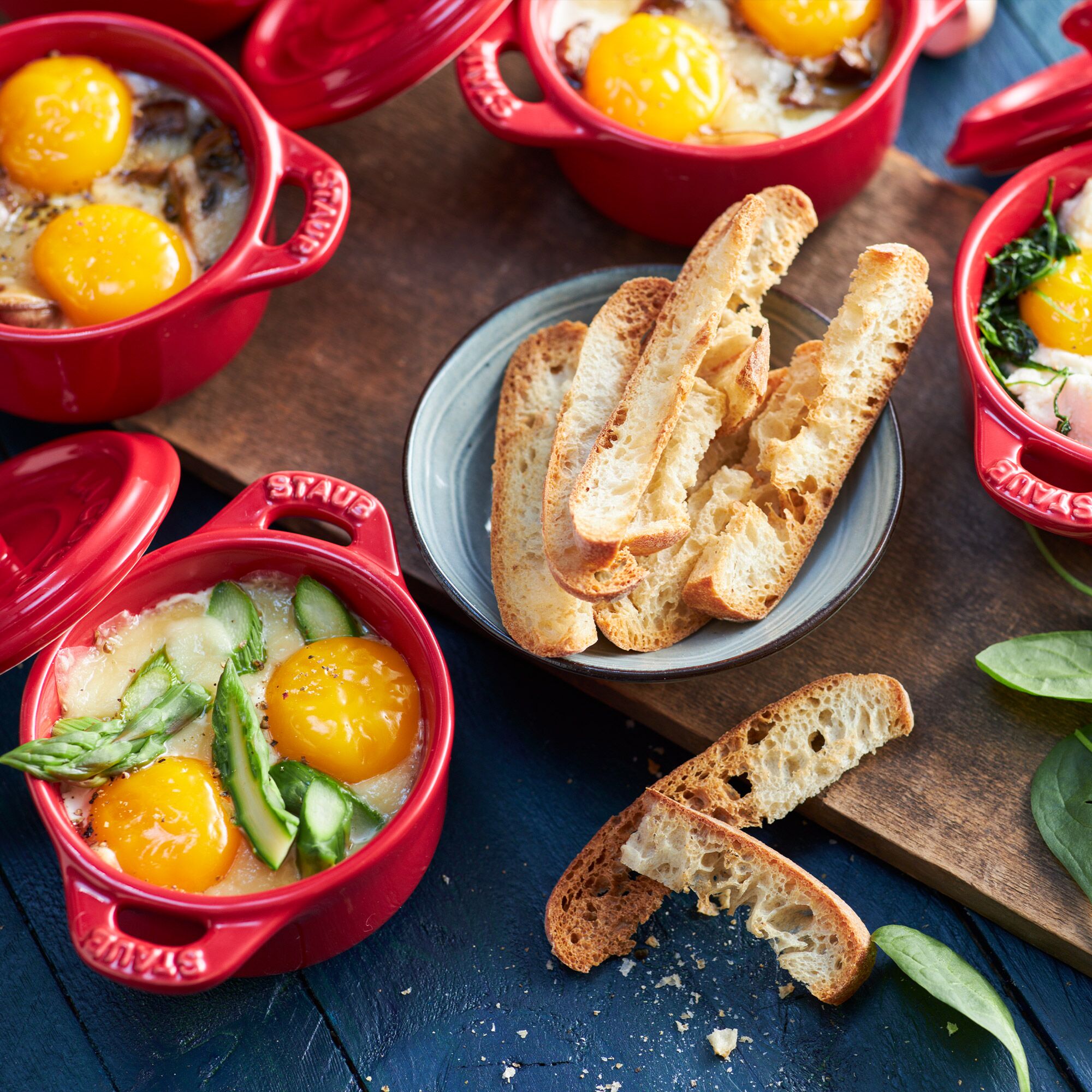 STAUB | CERAMIQUE - Mini Cocotte - Ø 100mm - redonda - cerámica - rojo cereza
