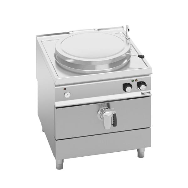 Electric Boiling Pan - 100L - 16kW - Indirect Heating - with Water Connection