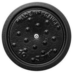 STAUB | LA COCOTTE - Mini Cocotte - Ø 100mm - Gjutjärn - Vit tryffel