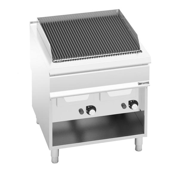 Griglia ad acqua a gas - 24kW - Su mobile - Profondità 900 - Acciaio inox - incl. sottotelaio
