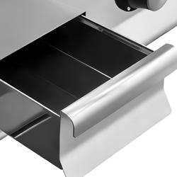 Gasbakplaat - 20kW - Geribbeld