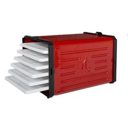 Essiccatore alimentare - incl. 6 vassoi - acciaio verniciato - 500W