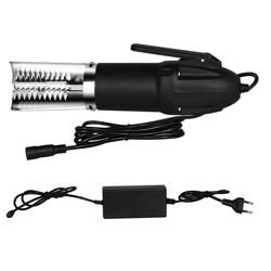 Desescamador de pescado eléctrico - 75W - con cable - acero inoxidable AISI 304 y ABS