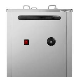 Tallriksdispenser - med värme - 1 kW - med hjul - 2x40 tallrikar - Ø 305 mm