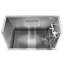 Dog Bath - with Taps and Mixers & anti-slip mat