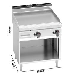 Plynový gril - hladký (13,8 kW)