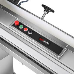 Vykulovačka těsta - na pizzové a chlebové těsto - 1,10 kW - Hmotnostní rozsah: ~100–2000 g - Kapacita těsta: 300 g - 600x2050 mm - max. 3000 ks/h