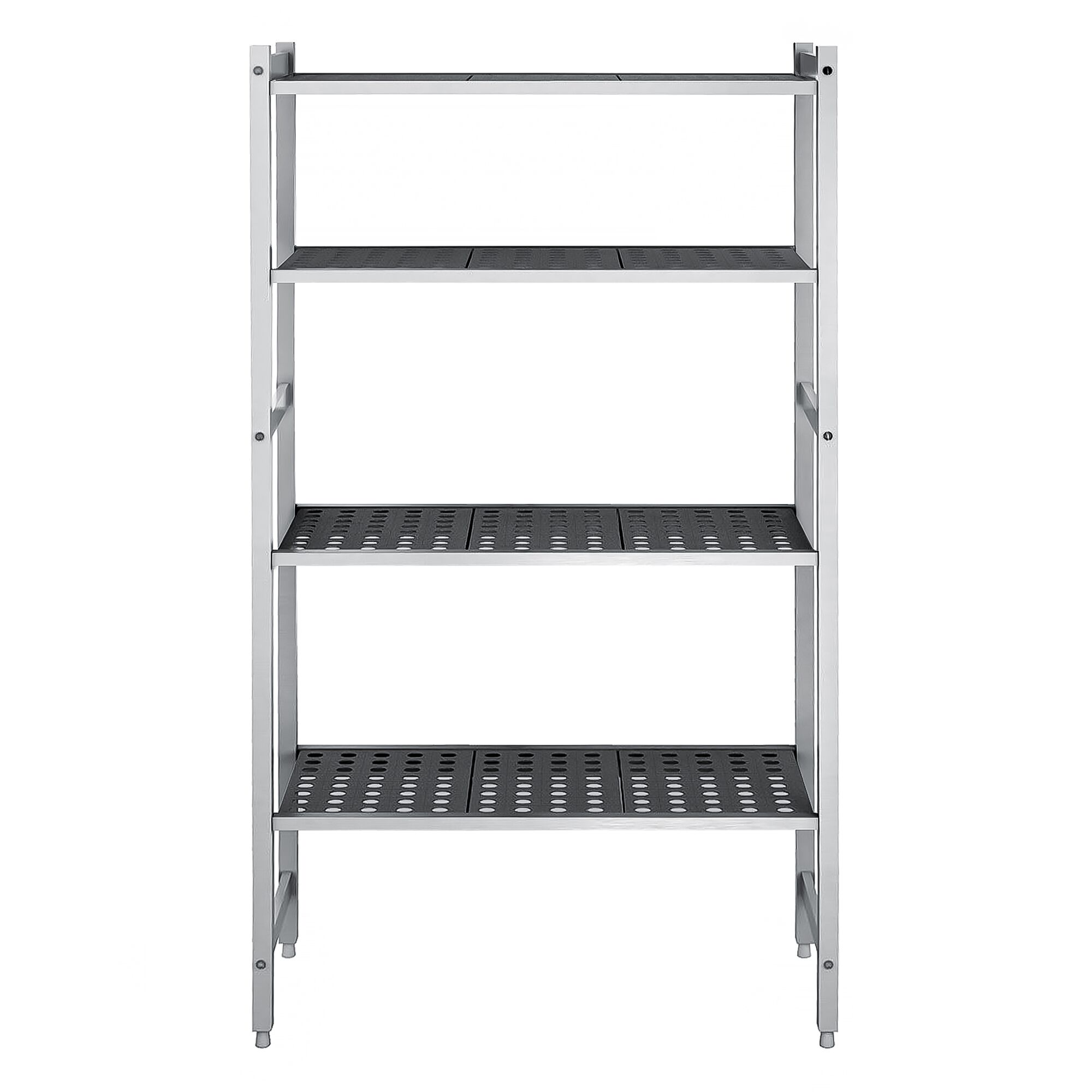 Étagère de base en aluminium - 900 x 1800 mm - Capacité de charge : 900 kg
