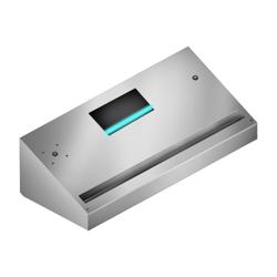 Hotă profesională cu plasmă - 1200 mm - 95% eficiență de purificare a aerului evacuat - cu Filtru hota horeca și lampă