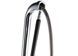 Ön Yıkama Duş Sprey Ünitesi 9000 - Duvara Monte - Musluklu - Çift Su Girişli - 140x430x1120mm ölçülerinde - şwenkhahn (döner ağız), tek kollu karıştırıcı, 2 miksaj vanası, 1/2" su girişi & 3/4" eviye bağlantısı ile