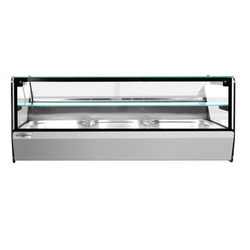 Warmhoudvitrine - 1000mm - 3 x GN 1/1