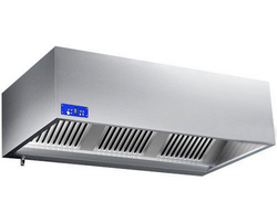 Hotte murale cubique dynamique 1,8 m - avec moteur, variateur, filtres et lampe