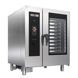 Gas combisteamer - Touch - 10x GN 1/1 - incl. wassysteem, temperatuursensor, boiler & binnenrek