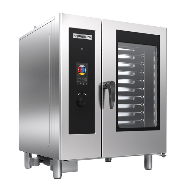 Horno mixto a gas - Touch - 10x GN 1/1 - incluye caldera