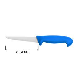 Luuttomaksi leikkaava veitsi - Terä: 120mm	
