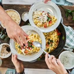 STAUB | SPECIALITIES - Сковорода WOK зі скляною кришкою - Ø 370 мм - Чавунна - Графітово-сіра