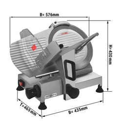 Snijmachine - 250 Watt - Mes: Ø 300mm