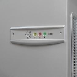 Frysbox - 388 liter (nettovolym) - GRÅ med rostfritt lock