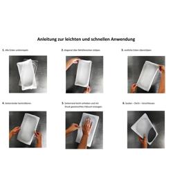 Szilikon fedél 1/3 GN tartályhoz és jégtálcához (176 x 325 mm)